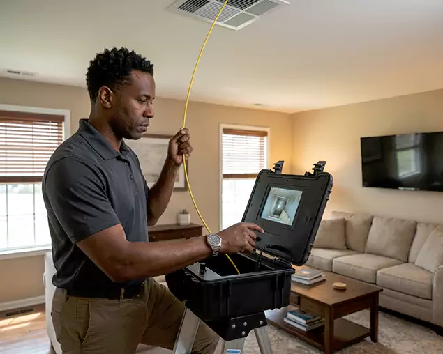 See Inside Your Ductwork Before Cleaning or Repair in Fort Lauderdale, FL